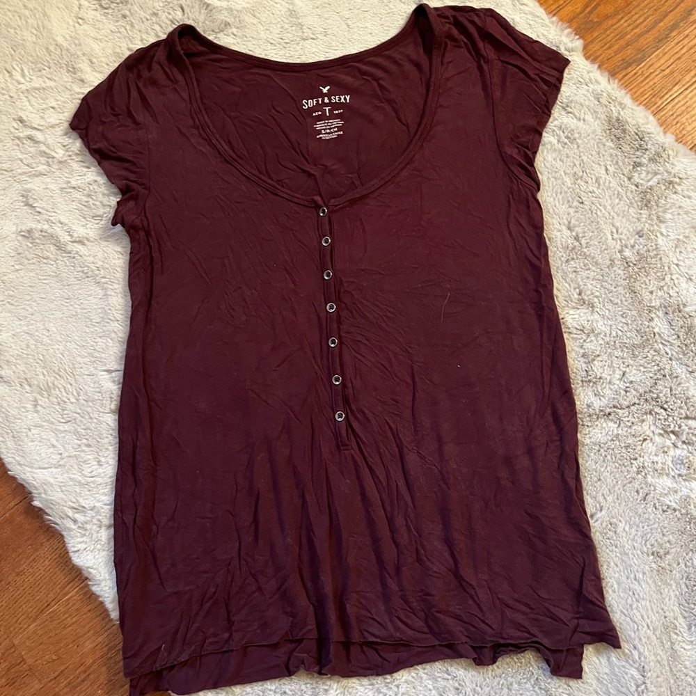 🦅 AEO short sleeve top